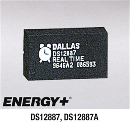 Fedco Batteries FedCo Batteries Compatible with  Dallas Semiconductor DS12887A Clock Chip with Battery For Clock Memory DS12887A